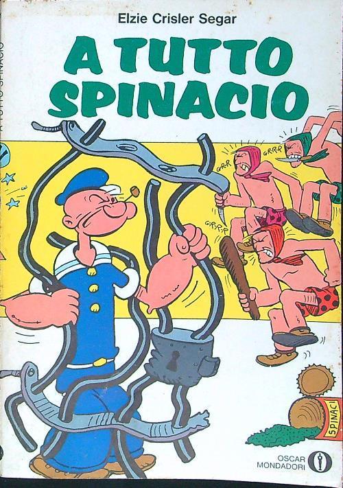 A tutto spinacio - Elzie Crisler Segar - copertina
