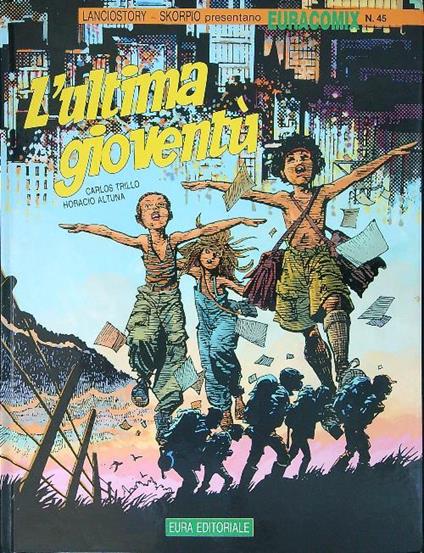 Euracomix 45 L'ultima gioventù - Rosa Trillo Clough - copertina