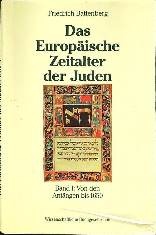 Das europaische zeitalter der juden - Friedrich Battenberg - copertina