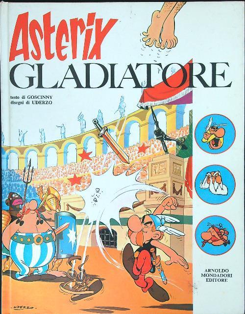 Asterix Gladiatore - René Goscinny - copertina