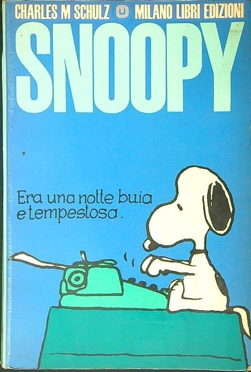 Snoopy - Charles M. Schulz - copertina