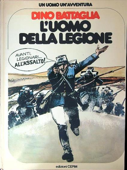 L' uomo della legione - Dino Battaglia - copertina