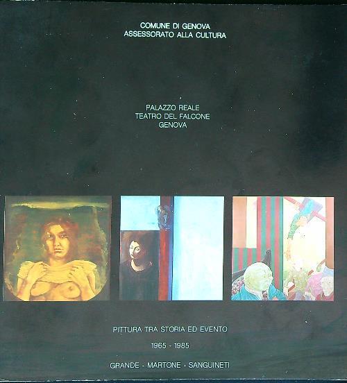 Pittura tra storia ed evento 1965-1985 - copertina