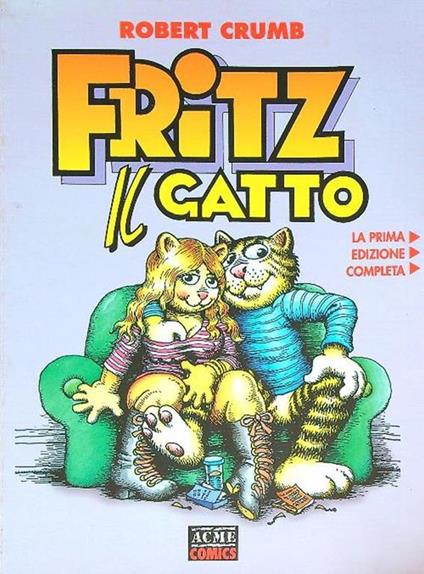 Fritz il gatto - Robert Crumb - copertina