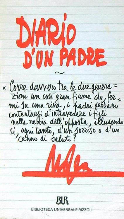 Diario d'un padre - Giovanni Mosca - copertina