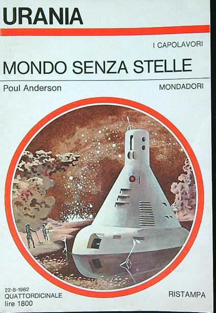 Mondo senza stelle - Poul Anderson - copertina