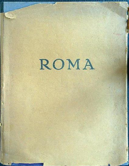 Roma - Kurt Hielscher - copertina