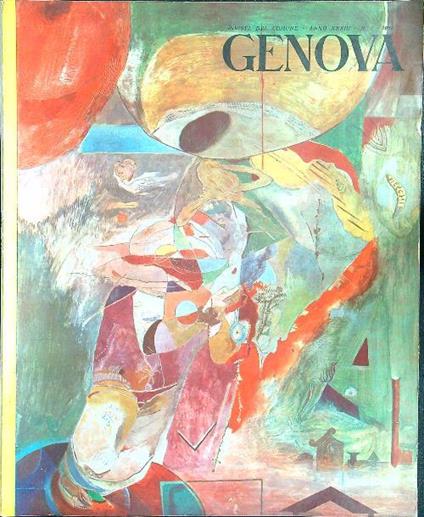 Genova anno XXXIII n. 2 1956 - copertina