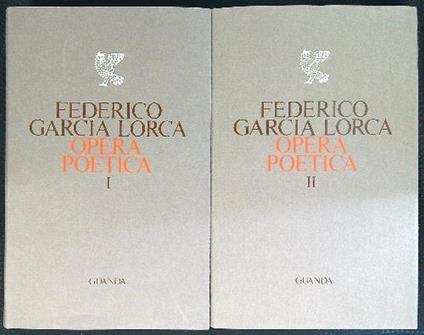 Opera poetica 2 vv. - Federico García Lorca - copertina