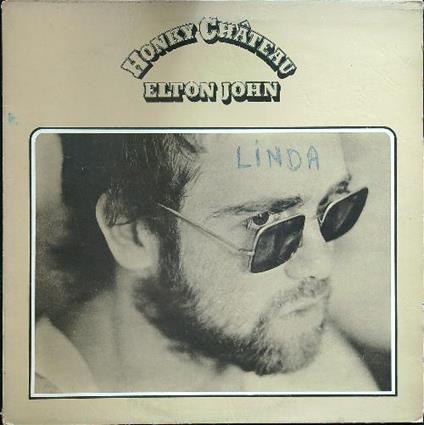 Honky Chateau Elton John vinile - copertina