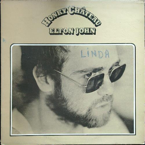 Honky Chateau Elton John vinile - copertina