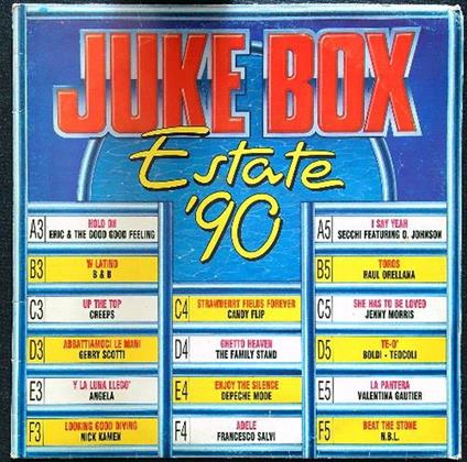 Juke box estate 90 vinile - copertina