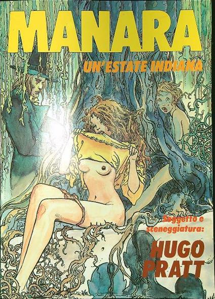 Un' estate indiana - Milo Manara - copertina