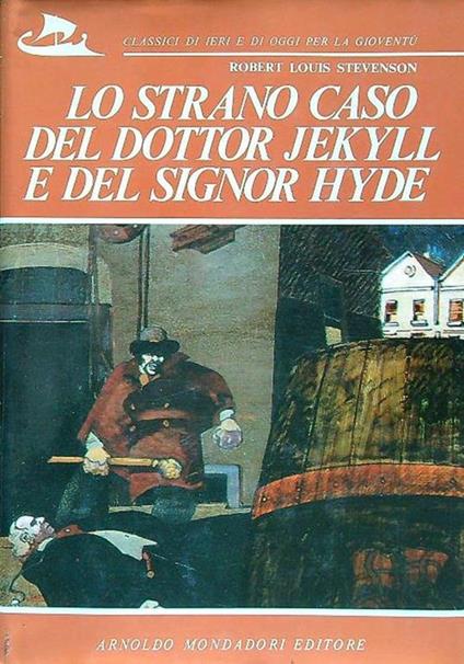 Lo strano caso del dottor Jekill e del signo Hyde - Robert Louis Stevenson - copertina