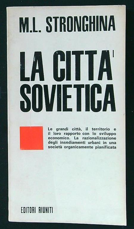 La città sovietica - copertina