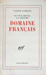 Ce vice impuni, la lecture. Domaine anglais