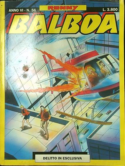 Balboa n. 56/luglio-agosto 1994: Delitto in esclusiva - copertina