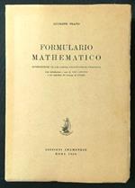 Formulario mathematico