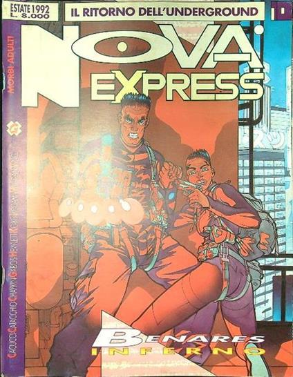 Nova Express n. 10/estate 1992 - copertina