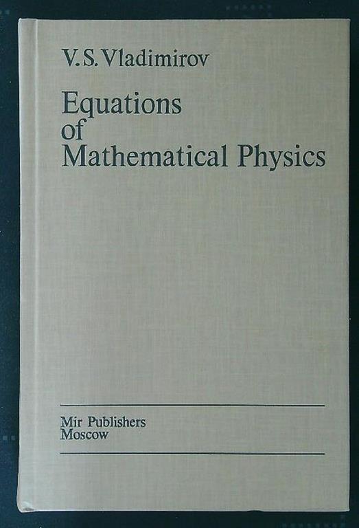 Equations of Mathematical Physics - copertina