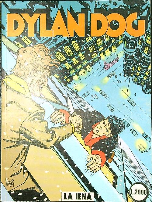 Dylan Dog n. 42/marzo 1990: La iena - Tiziano Sclavi - copertina