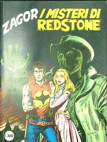 Zagor n. 431/marzo 1997: I misteri di Redstone - Mauro Boselli - copertina