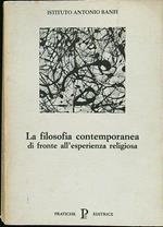 La filosofia contemporanea di fronte all'esperienza religiosa