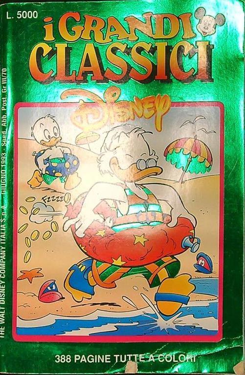 I grandi classici Disney n. 79/giugno 1993 - copertina