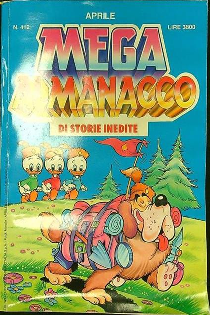 Mega Almanacco n. 412/aprile 1991 - copertina