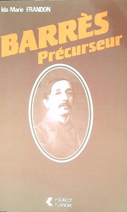 Barres Precurseur - Ida-Marie Frandon - copertina