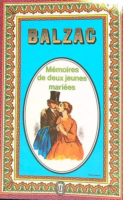 Memoires de deux jeunes mariees - copertina