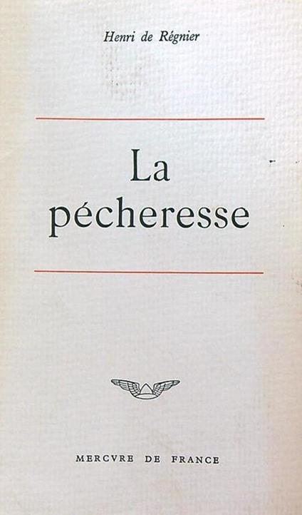 La pecheresse - Henri de Regnier - copertina