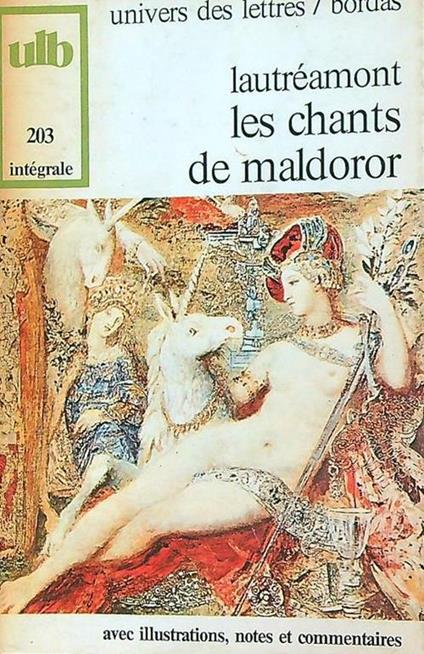 Les Chants de Maldoror - copertina