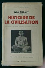 Histoire de la civilisation Tome I