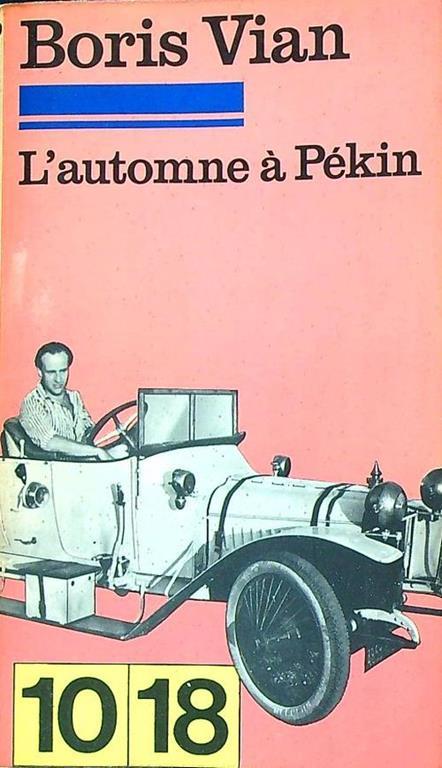 L' automne à Pekin - Boris Vian - copertina