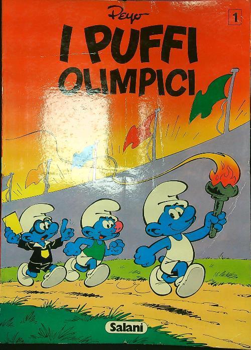 I Puffi olimpici - Peyo - copertina