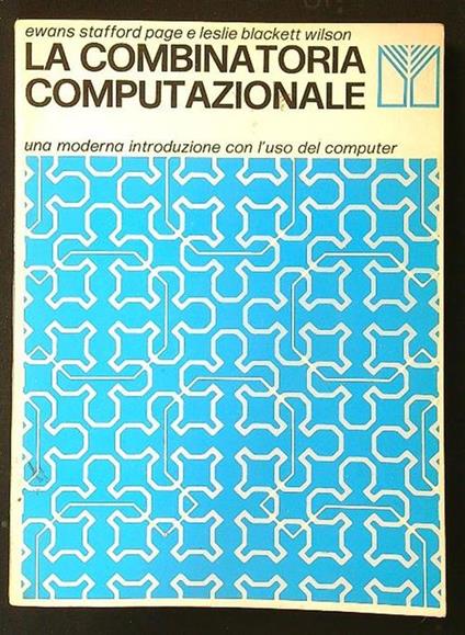 La combinatoria computazionale - copertina