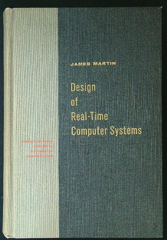 Design of Real-Time Computer Systems - James Martin - copertina