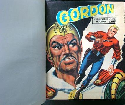 Gordon raccolta numeri vari n.65-85 - copertina