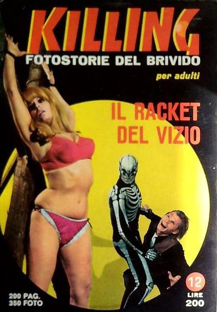 Killing N. 12 - Il racket del vizio - copertina