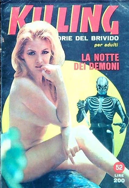 Killing N. 52 - La notte dei demoni - copertina