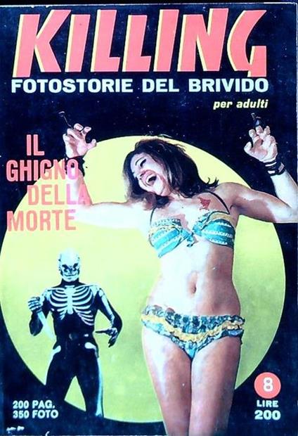 Killing N. 8 - Il ghigno della morte - copertina