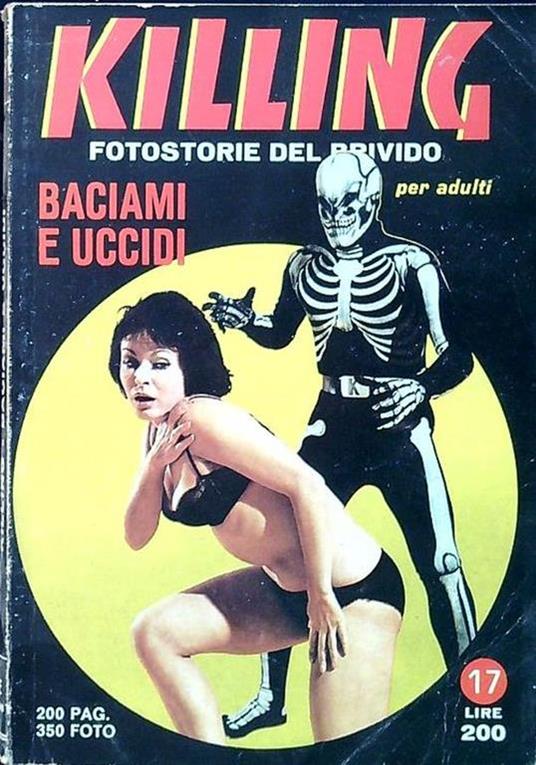 Killing N. 17 - Baciami e uccidi - copertina