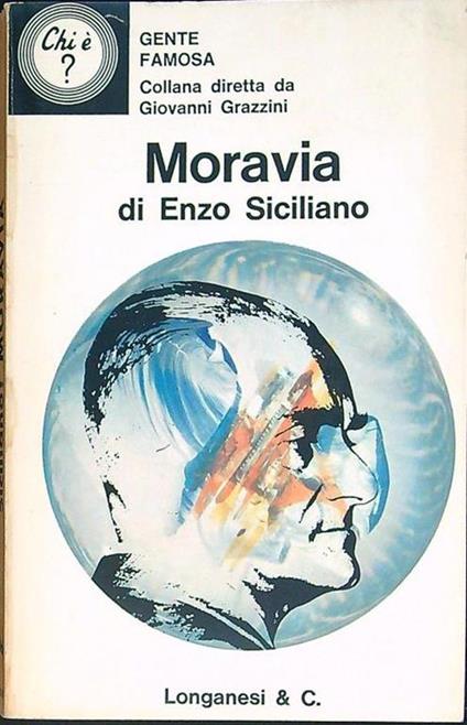 Moravia - Enzo Siciliano - copertina