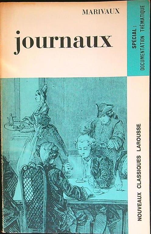 Journaux - Pierre de Marivaux - copertina
