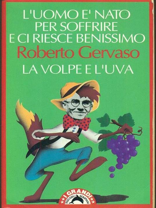 La volpe e l'uva - Roberto Gervaso - copertina