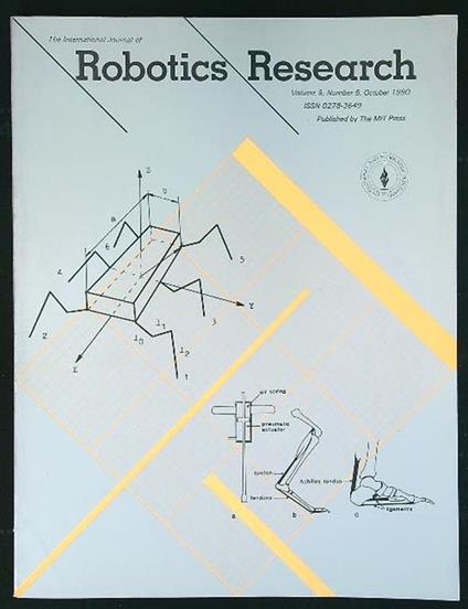 Robotic Research vol. 9 n. 5/October 1990 - copertina