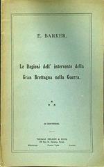 Le ragioni dell'intervento della Gran Bretagna nella Guerra