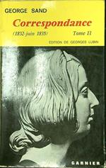 Correspondance Tome II 1832-juin 1835