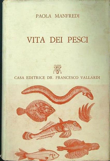 Vita dei pesci - Paola Manfredi - copertina